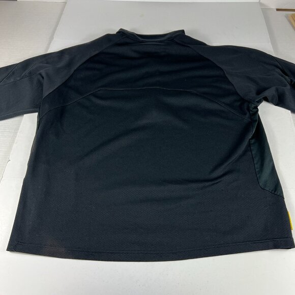 Nike Livestrong Cycling Shirt Extra Large Black 1/4 Zip Lance Armstrong Pullover - Picture 12 of 16